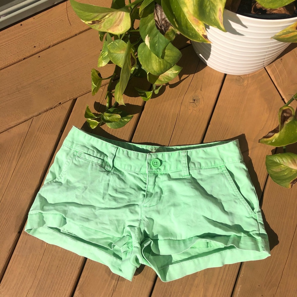 Mossimo lime green shorts💚